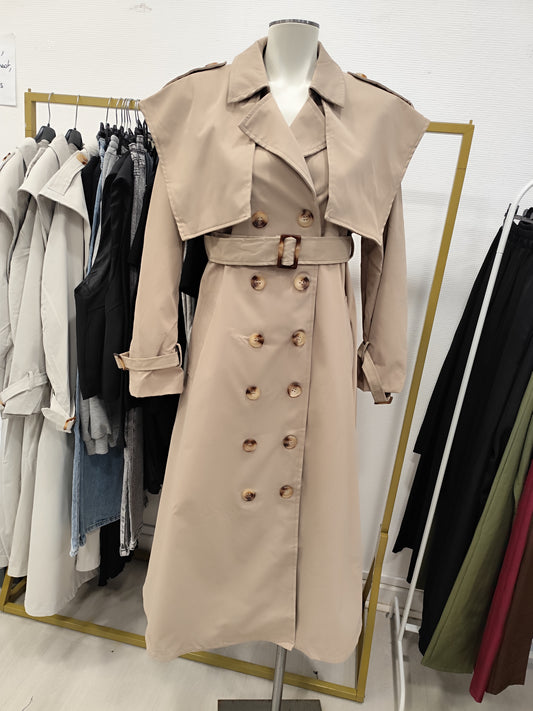 Trench taupe