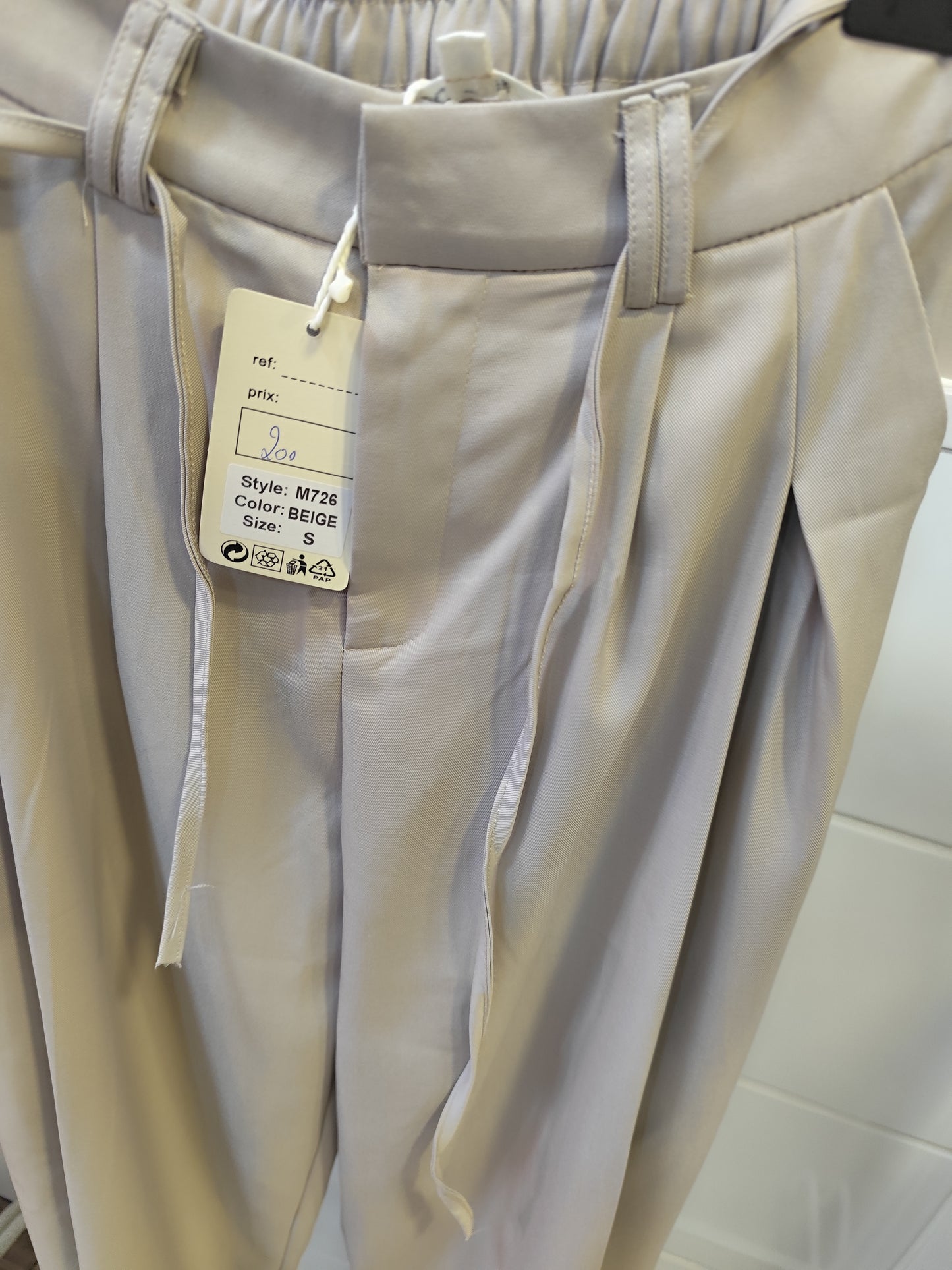 Pantalon beige