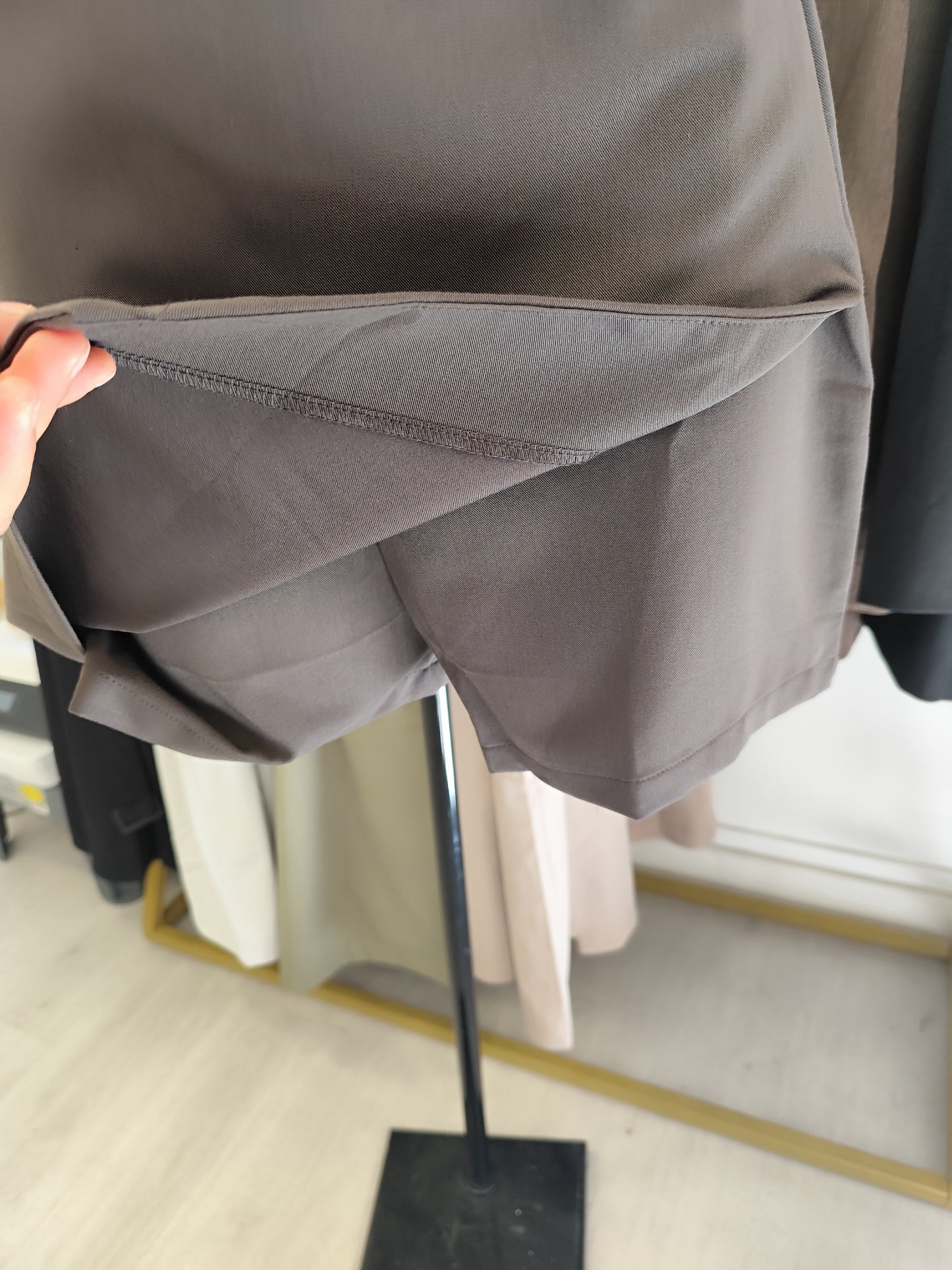 Short jupe choco