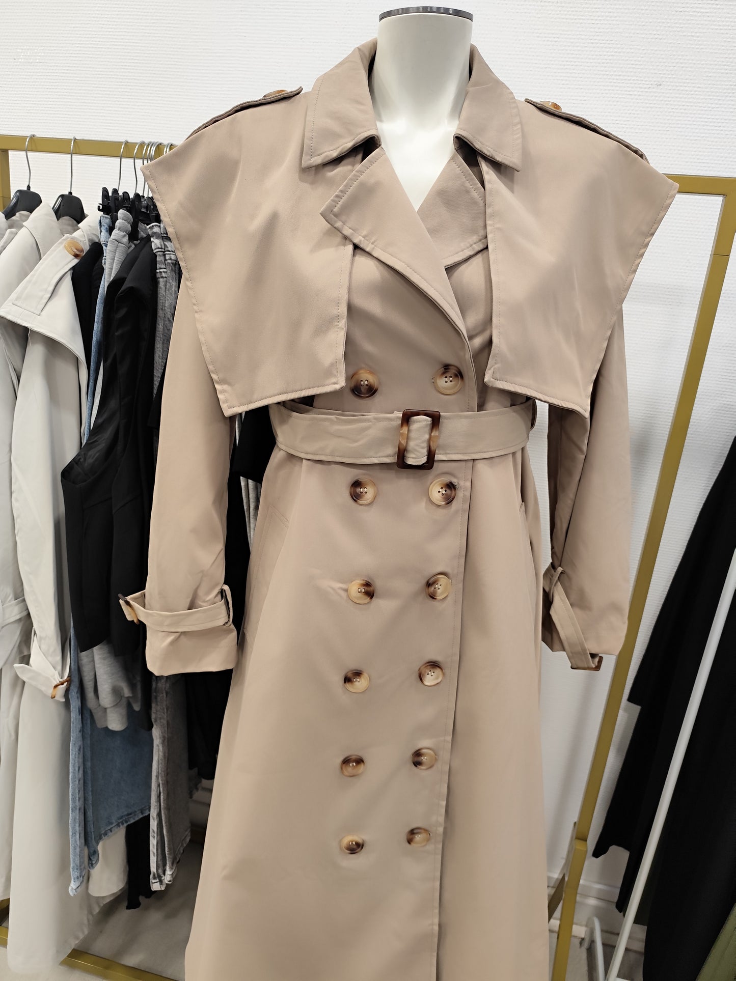 Trench taupe